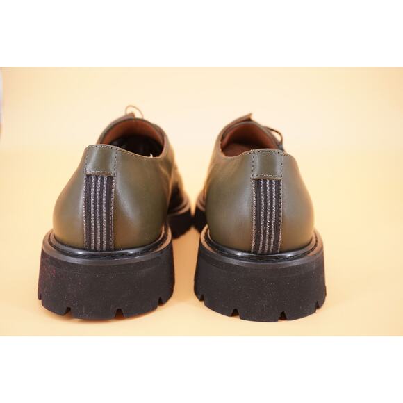 Armando Cabral Oba Lace-Up Lug Derby Vert militaire Lug Sole Size 12 /45 Men Lug main image 11